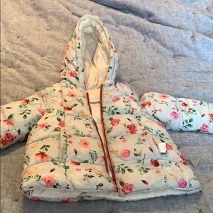 Zara 3t Floral Coat